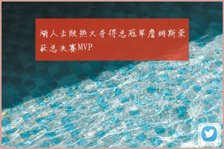 湖人击败热火夺得总冠军詹姆斯荣获总决赛MVP